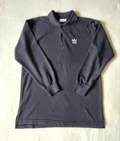 adidas ヴィンテージ長袖ポロシャツ