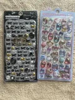 きぐるみ BONBON DROP シール　ストーンつきジュエルドロップシール