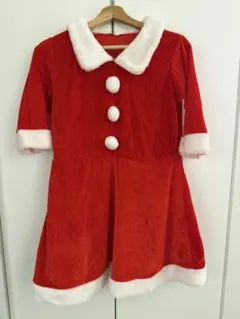 サンタ風ドレスと帽子セット