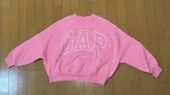 GAP ピンク クロップドスウェット M
