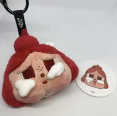 CRYBABY CHEER UP BABY ぬいぐるみペンダント 赤 RED