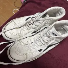 Vans Sk8-Hi ホワイト/ブラック ハイカット