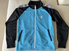 Champion ジャージセット 水色/黒(160サイズ)