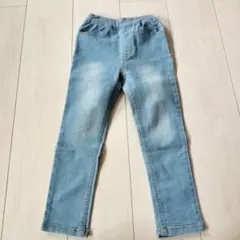 petit main ライトブルーデニムパンツ