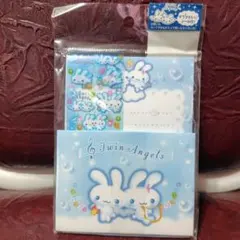サンエックス　ツインエンジェルス レターセット シール付のサムネイル