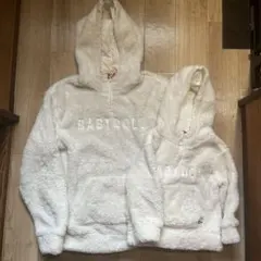 cookie様専用　BABYDOLL ホワイトパーカー 親子お揃いコーデ