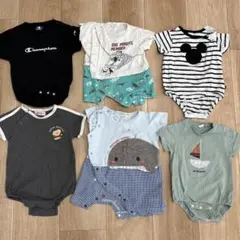 ベビー服 70㎝　夏服　6点　ミッキー　チャンピオンのサムネイル