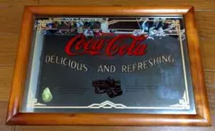 コカコーラ Coca-Cola パブミラー アメリカンダイナー ヴィンテージ