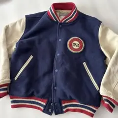 最終値下げ！MEN'S BIGI スタジャン ネイビー/ホワイトのサムネイル