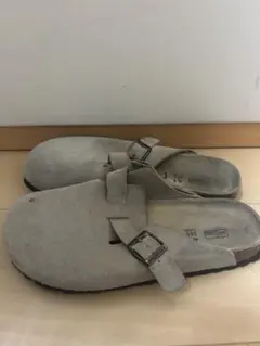 BIRKENSTOCK Boston サンダル ベージュ 42 - メルカリ