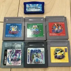 ポケットモンスター　ゲームボーイソフト　セット