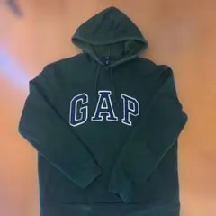 GAP ダークグリーン パーカー Lサイズ