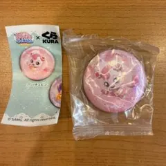 キャッチ！ティニピン × くら寿司 ビッくらポン オーロラ缶バッジ ハチュピン