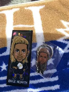 EXILE NESMITH ネスミス(千社札、メタルチャーム)セット