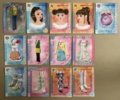 オシャレ魔女ラブandベリー カード ピタTガール ポップン ひめりんご 13枚