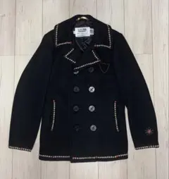 ショットschott 699H ハーフコートsize38 芯通しブラック - メルカリ