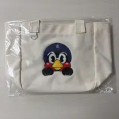 来場者限定】つば九郎さがら刺繍バッグ 東京ヤクルトスワローズ 神宮