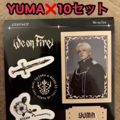 &TEAM YUMA ユウマ We on Fire ステッカー10枚