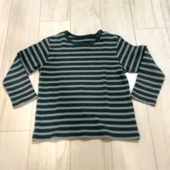 UNIQLO ボーダー長袖カットソー100サイズ【匿名配送】