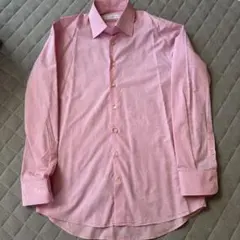 【美品】ETRO ペイズリー柄 ピンク 長袖シャツ