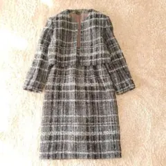 美品　JulesTournier セットアップ ツイード スカートスーツ　高級