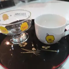 PIYOCHAN マグカップ ガラスボウル セット