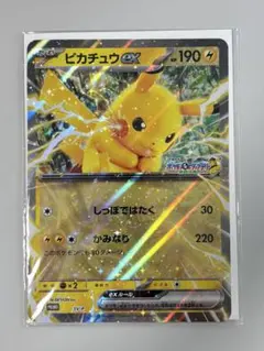 ピカチュウex ジャンボカード