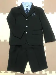 1回着　美品　スーツシャツネクタイセット　110