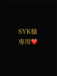 SYK様 リクエスト 2点 まとめ商品