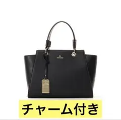 ２ＷＡＹシンプルハンドバッグ《ショルダーバッグ・ハンドバッグ》 (ブラック)