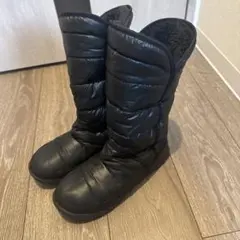 THE NORTH FACE ブラックスノーブーツ レディース24センチ