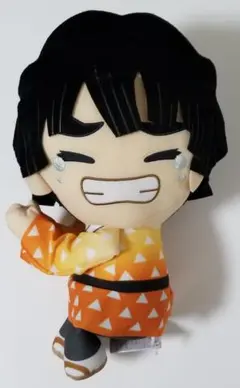 鬼滅の刃　めちゃでかしがみつき　善逸ぬいぐるみ