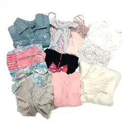 10点まとめ売り平成 姫カジ 姫ロリ トップス ワンピース