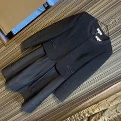 東京ソワール　rifanne セレモニースーツ　ツイード　ラメ　入学式　7号