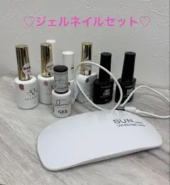 お得！！ジェルネイルセットまとめ売りUVランプライト付