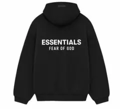 ESSENTIALS FEAR OF GOD ブラックパーカー