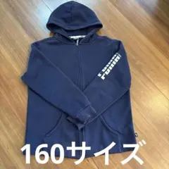 PUMA フルジップパーカー 160 ネイビー