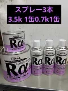 ROVAL RS ローバルシルバー スプレー6本3.5k 1缶0.7k 1缶 - メルカリ
