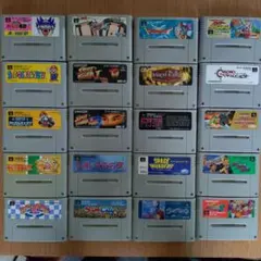 スーパーファミコン　ソフト　20本まとめ売り