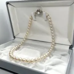 本真珠ネックレス シルバー 冠婚葬祭 パールネックレス 西武百貨店 本真珠ネックレス シルバー 冠婚葬祭 パールネックレス 西武百貨店
