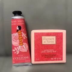 L'Occitane ローズ ハンドクリームとソープセット