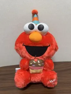 セサミストリート エルモ BIGぬいぐるみ バースデー