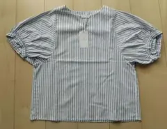 新品未使用 UNITED ARROWS ストライプ バルーン袖シャツ