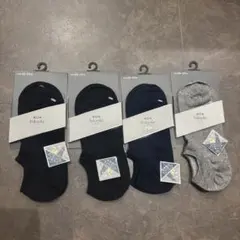 新品　fukusuke靴下　4足セットのサムネイル