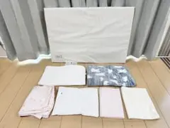 【未使用】京都西川 合繊敷きふとん（固わた）ローズベビー ベビー敷き布団 セットのサムネイル