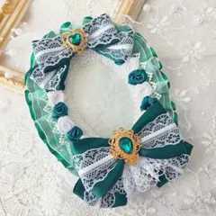 K-28 硬質ケース デコ 痛ロゼット トレカケース 痛バ 推し活 緑