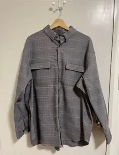 nikoand…グレー系チェック柄オーバーサイズジャケット