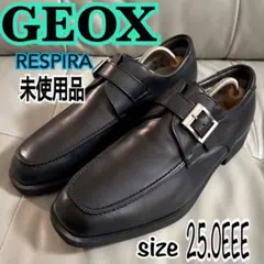 GEOX 未使用品 モンクストラップ ビジネスシューズ 25.0EEE