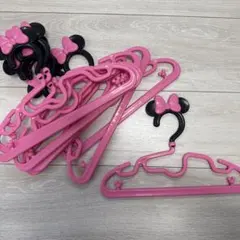 ミニーマウス ハンガー ８セット