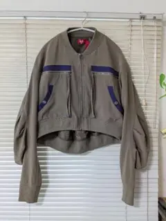 レッドトウキョウ　ボリュームスリーブショートMA1 ブラウン